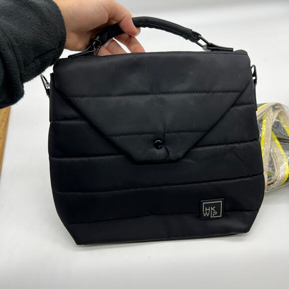 HKWP Black Crossbody Bag - Picture 1 of 12